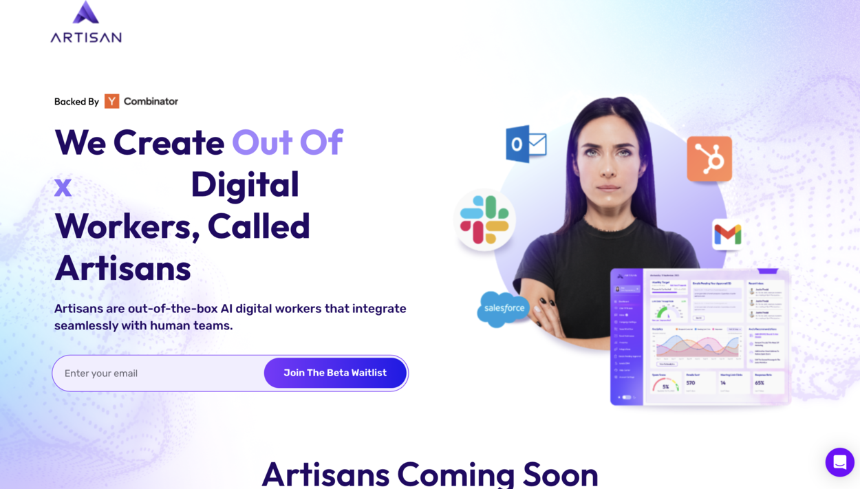 Artisan AI Secures $2.3 Million in Pre-Seed Investment Round