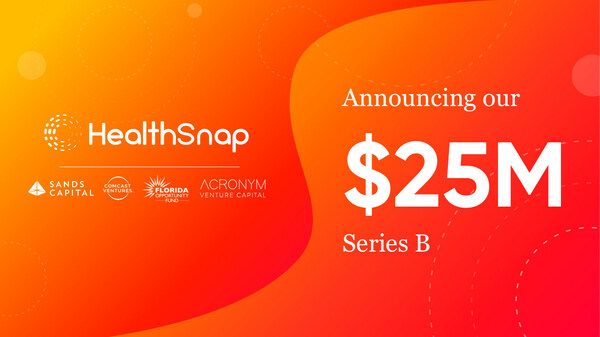 HealthSnap Secures $25 Million in Series B Investment Round