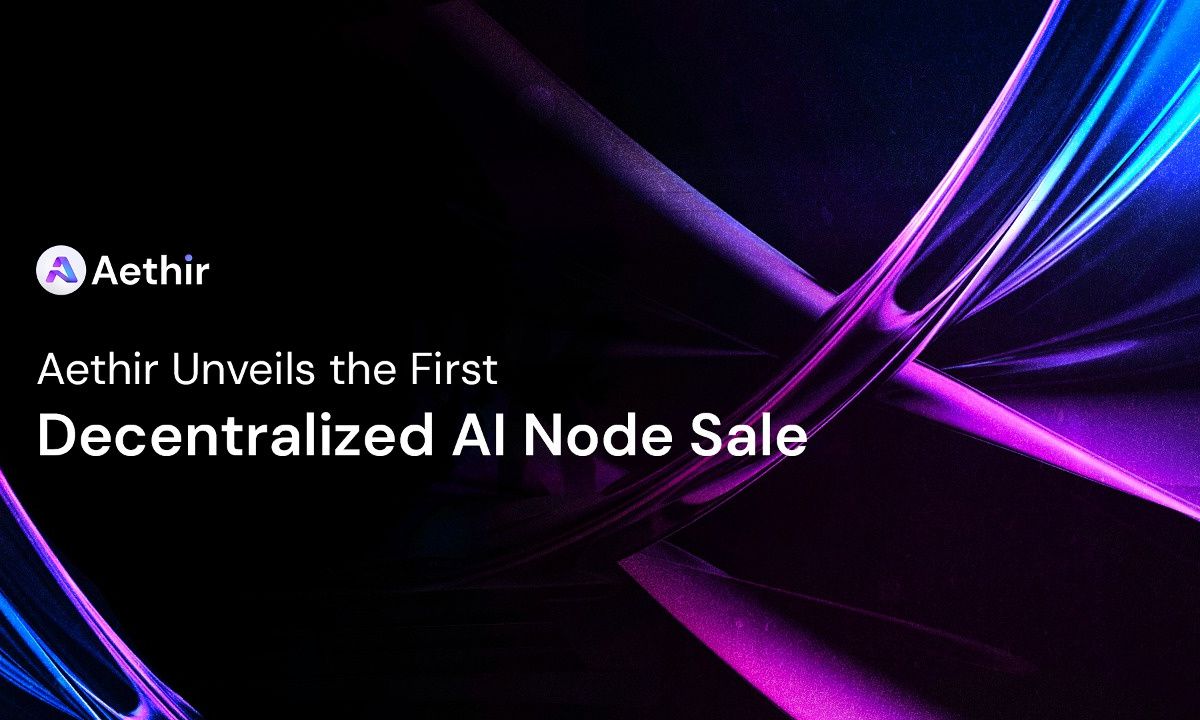 Aethir Launches Inaugural Decentralized AI Node Sale