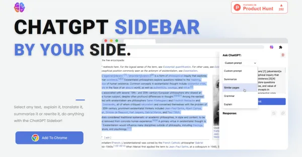 ChatGPT Sidebar