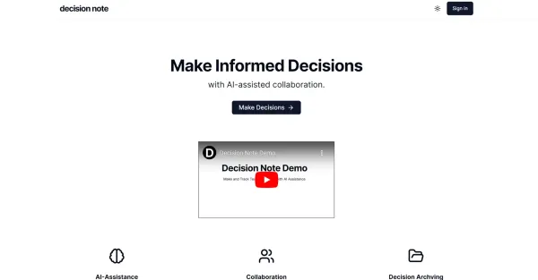 Decision Note