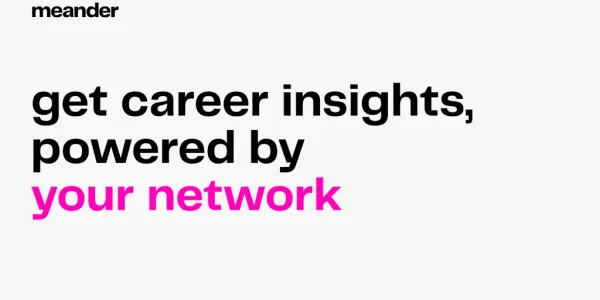 Actionable career insights by Meander